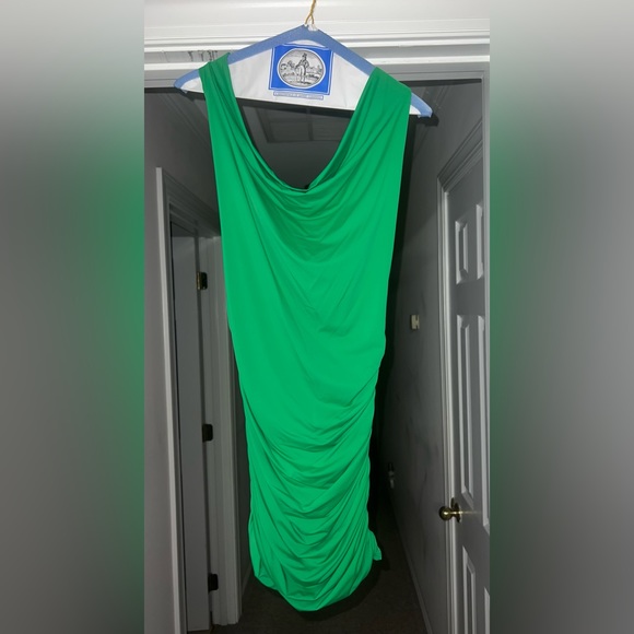 Mini Green Dress - HELLO MOLLY - Picture 5 of 6